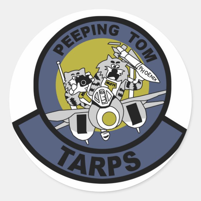 Sticker Rond F-14 Tomcat (Devant)