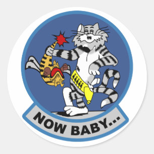 Sticker Rond F-14 Tomcat