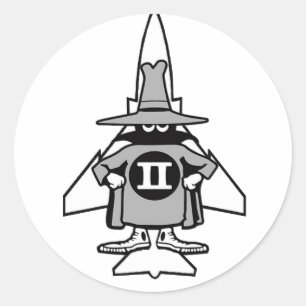 Sticker Rond F-4 Fantôme