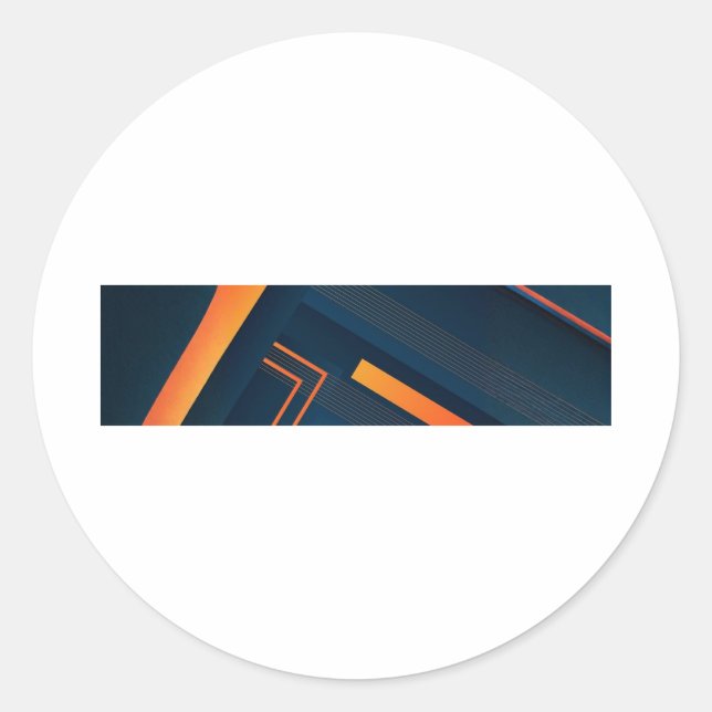 Sticker Rond F-Caw-F Essential Creative Style (Devant)