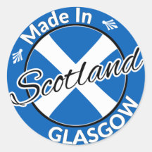 Fabriqué à Glasgow Scotland Saltire Flag