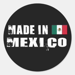Sticker Rond Fabriqué au Mexique