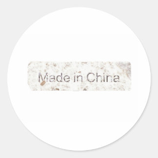Sticker Rond Fabriqué En Chine