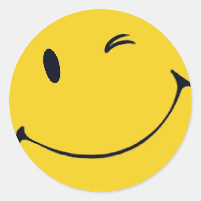 Sticker Rond Face (Devant)