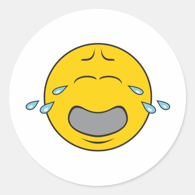 Sticker Rond Face de pleurage (Devant)