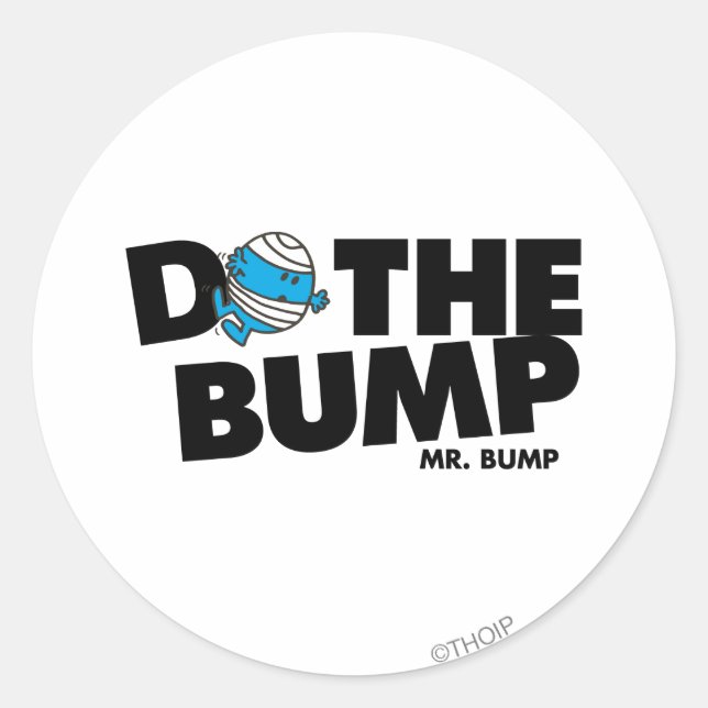 Sticker Rond Faire Le Bump | M. Bump (Devant)