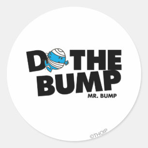 Sticker Rond Faire Le Bump   M. Bump