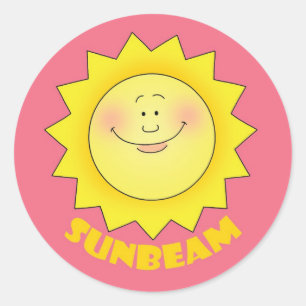 Sticker Rond Faisceau