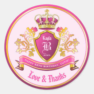 Sticker Rond Faites votre propre amour et votre propre manteau 