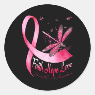 Sticker Rond Faith Hope