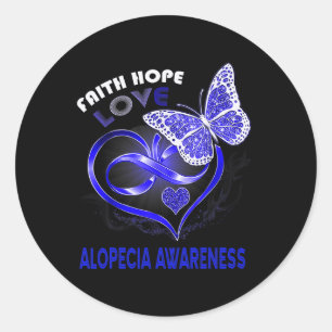 Sticker Rond Faith Hope