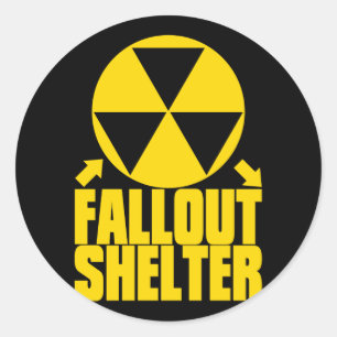 Sticker Rond Fallout_Shelter