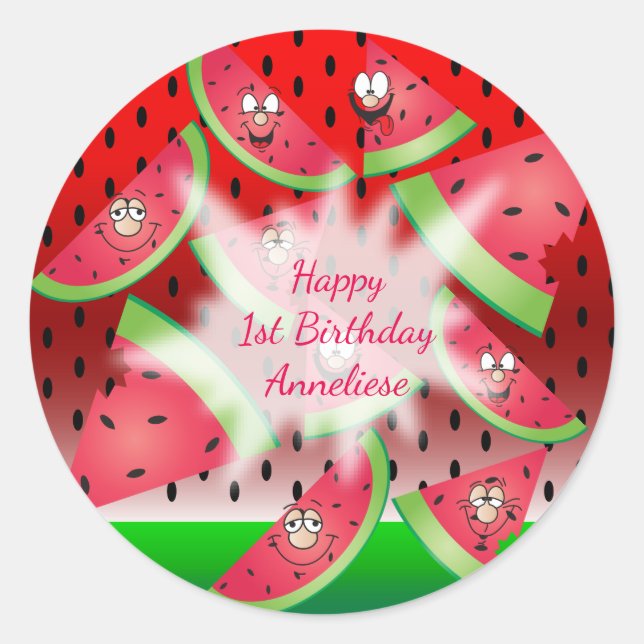 Sticker Rond Fantaisie (Devant)
