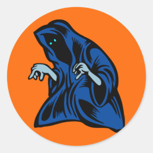 Sticker Rond fantôme