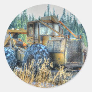 Sticker Rond Farm Machinery