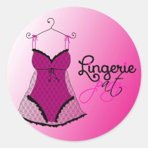 Sticker Rond Fashion Lingerie