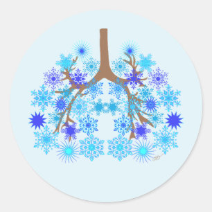 Sticker Rond FC hiver