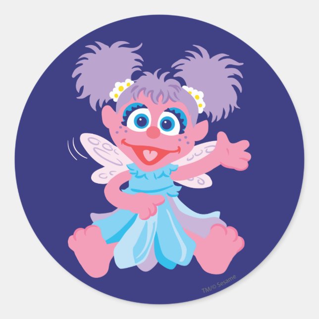 Sticker Rond Fée Abby Cadabby (Devant)