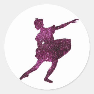 Sticker Rond Fée de prune de sucre