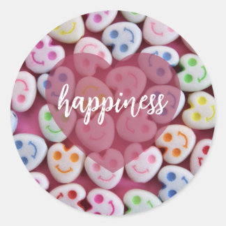 Sticker Rond Felicidad