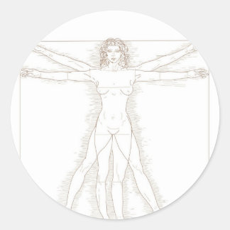 Sticker Rond Féminisme