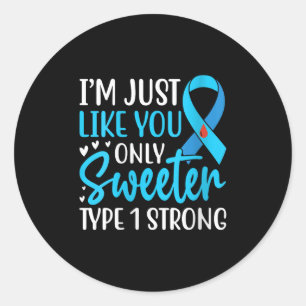 Sticker Rond Femmes Je Suis Comme Vous Seulement Plus Doux Type