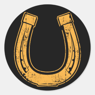 Sticker Rond fer à cheval2