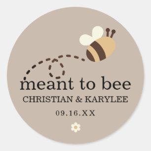 Sticker Rond Ferme Mariage Prestiné