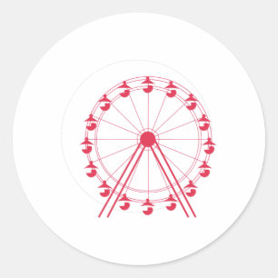 Sticker Rond Ferris Wheel