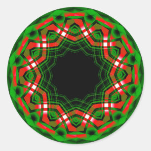 Sticker Rond Festival de Yule celtique