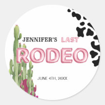 Fête de bachelorette de cowgirl en or rose avec po