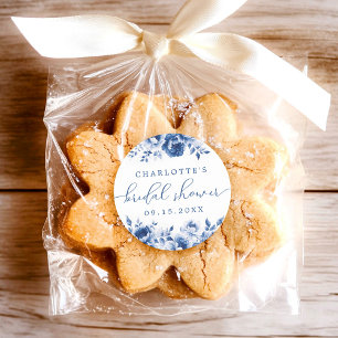 Sticker Rond Fête de mariage Floral Aquarelle