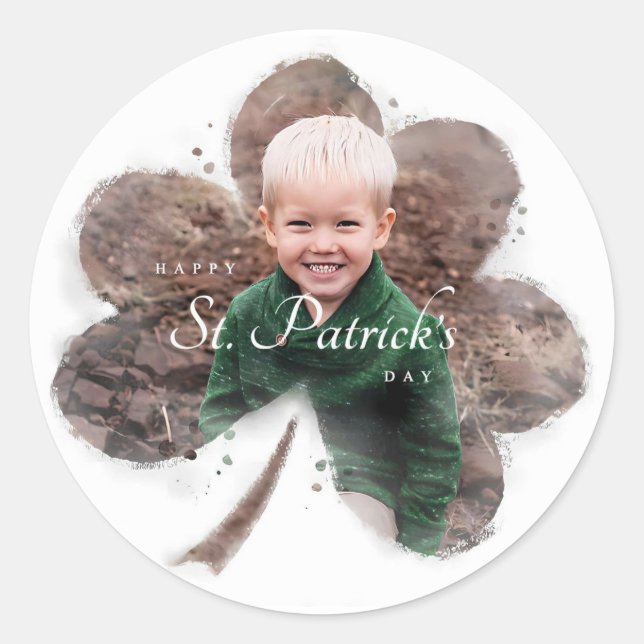 Sticker Rond fête de st.patrick (Devant)