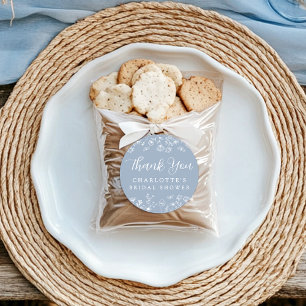 Sticker Rond Fête des mariées végétale florale