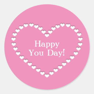 Sticker Rond Fête des mères