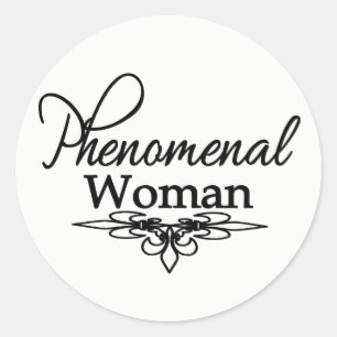 Sticker Rond Fête des mères de femmes phénoménales/toute journé