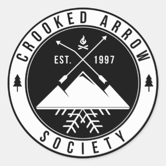 Sticker Rond Feuille d'autocollant blanc