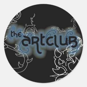 Sticker Rond Feuille d'autocollants