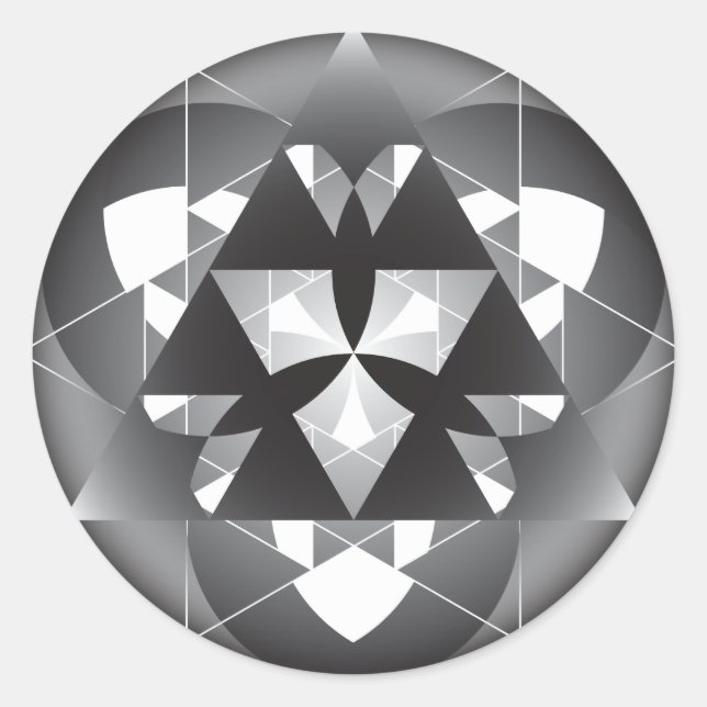 Sticker Rond Feuille d'autocollants GalacticJedi (Devant)