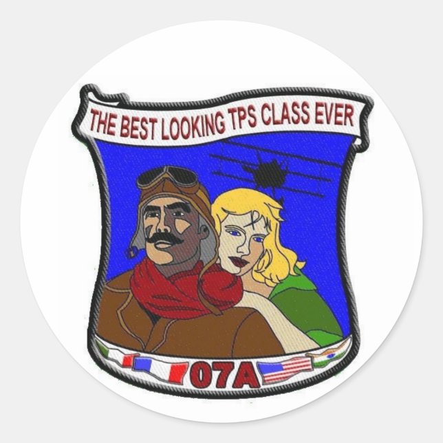 Sticker Rond Feuille ZAP de 6 (Devant)