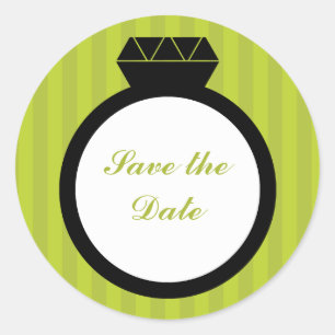 Sticker Rond Fiançailles Ceintures Mariages