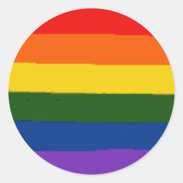 Sticker Rond fierté (Devant)