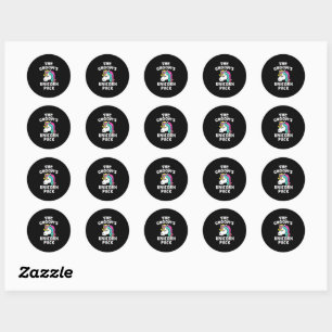 Sticker Rond Fierté LGBT Gay Enterrement de Vie de Garçon Pack