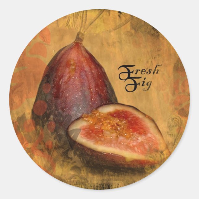 Sticker Rond Fig (Devant)
