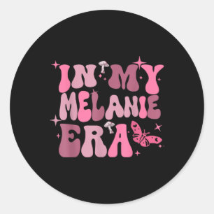 Sticker Rond Fille d'anniversaire à l'ère mélanique pour hommes