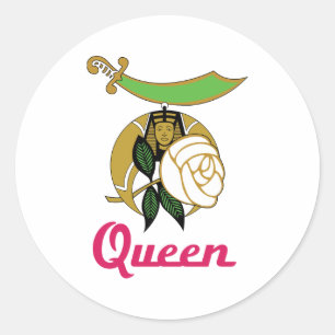 Sticker Rond Filles du Nil