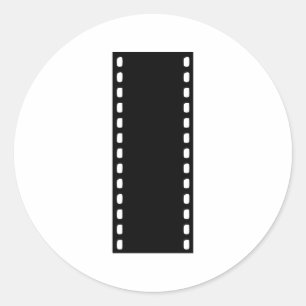 Sticker Rond Filmstrip - Film