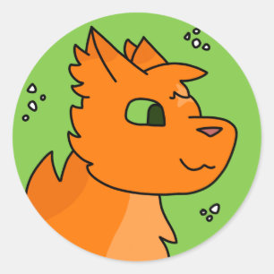 Sticker rond Firestar