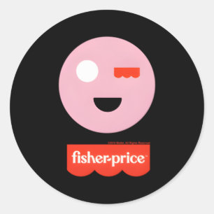 Sticker Rond Fisher-Price