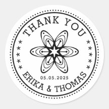 Fleur Mariage minimaliste Merci Mason Jar